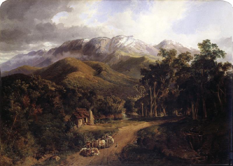 Nicholas Chevalier The Buffalo Ranges,Victoria